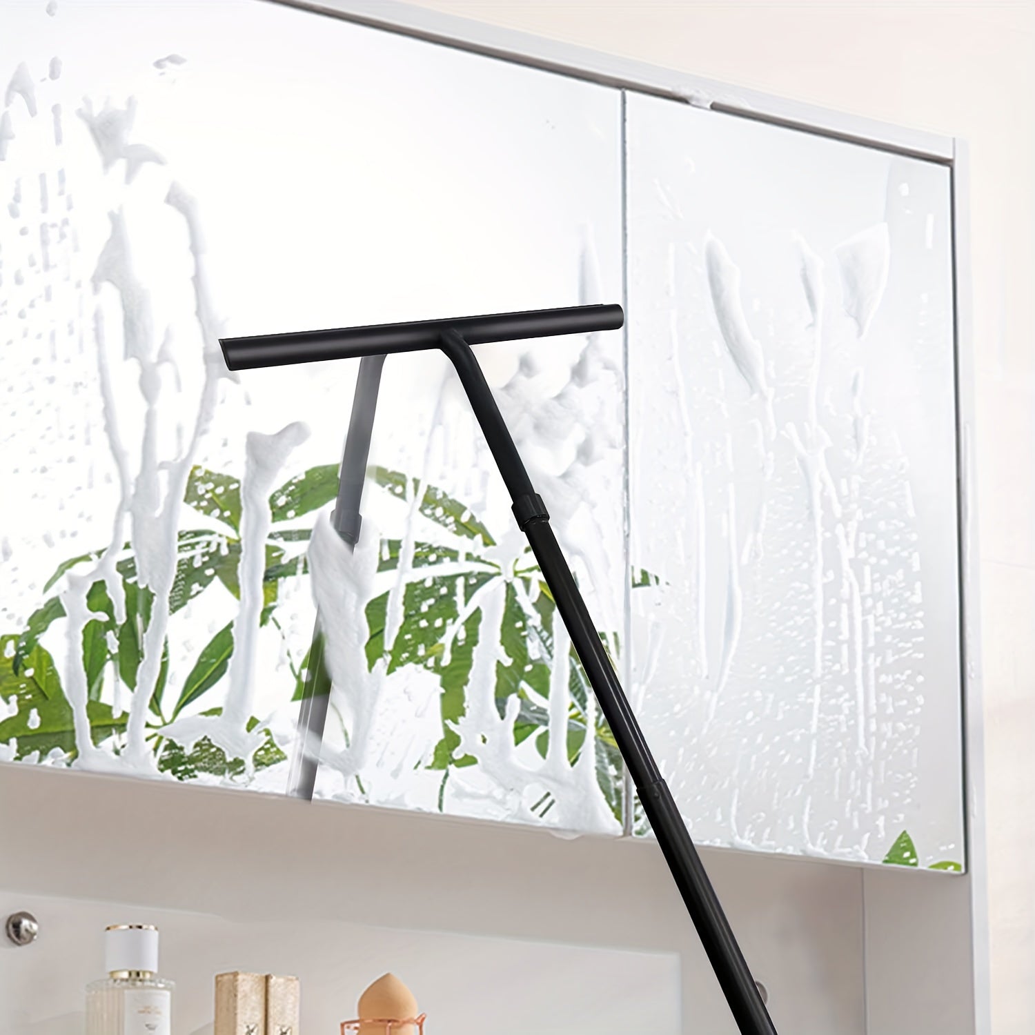 SanitairDeluxe Telescopische Douchewisser - Bereik Elke Hoek Moeiteloos!