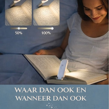 Lumapage™ - Jouw persoonlijke leesverlichting