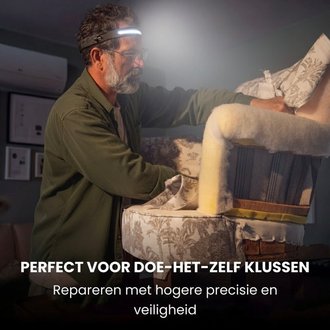 Lumylamp™ - 230° LED Hoofdlamp met Bewegingssensor