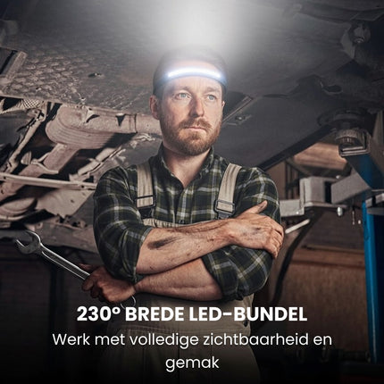 Lumylamp™ - 230° LED Hoofdlamp met Bewegingssensor