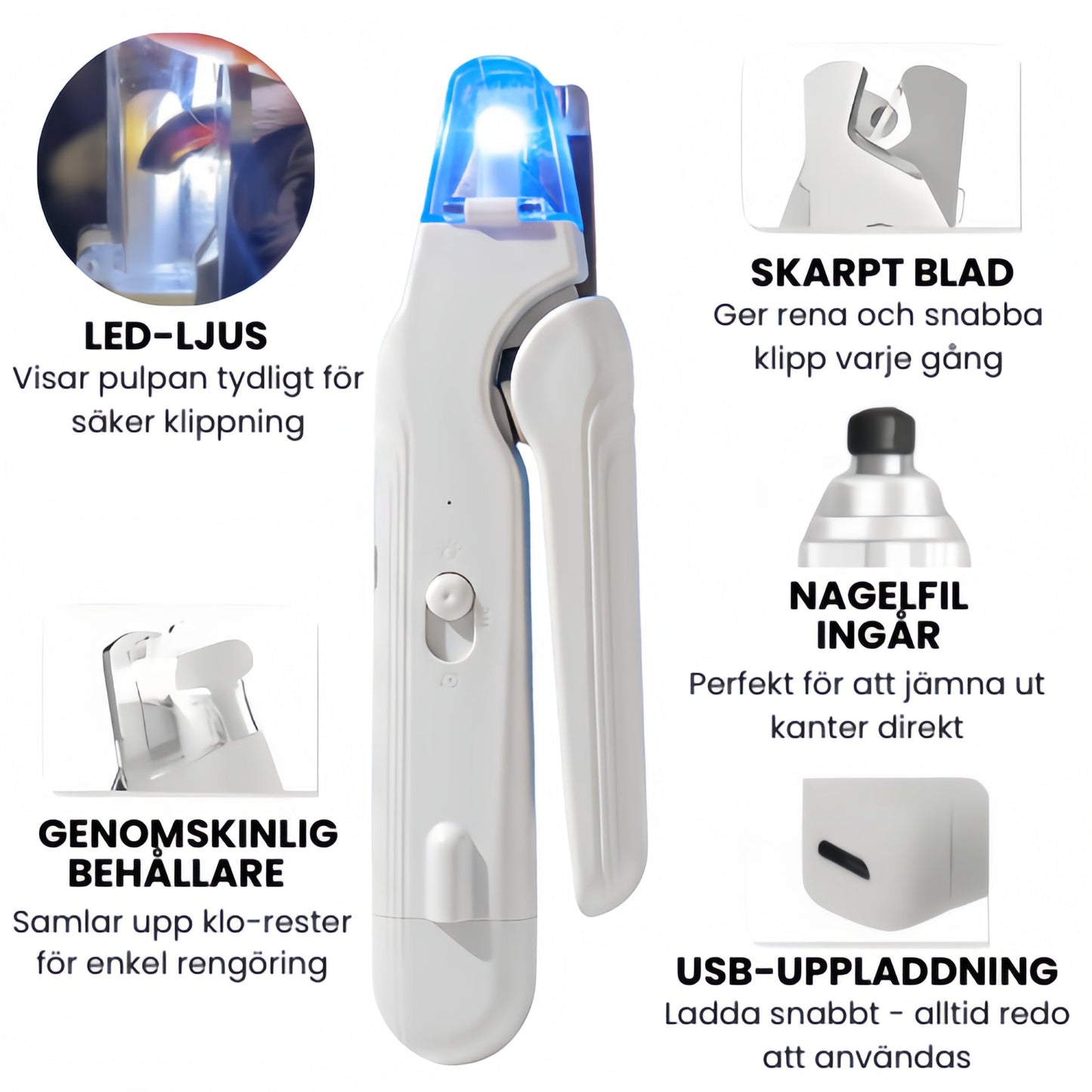 SafeClip – Klipp klor utan risk eller stress