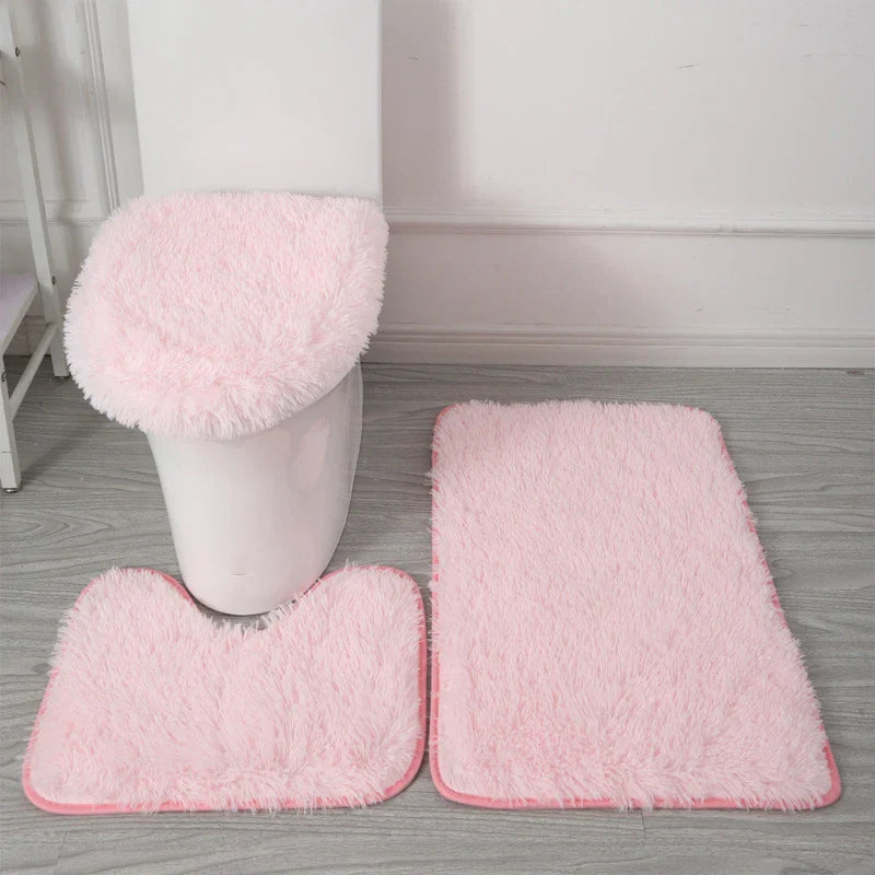 CozyHome | Antislip Badkamer Tapijt Set