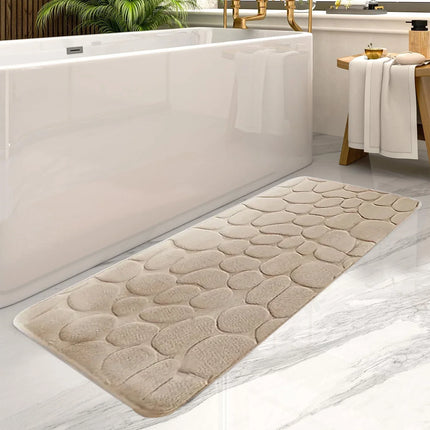 AquaGuard Luxe Grote Badkamermat - Ultra Absorberend & Antislip voor Veilige, Stijlvolle Badkamers