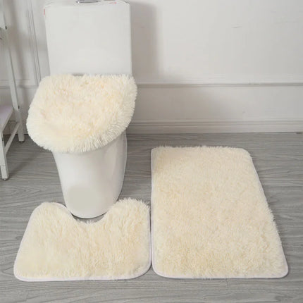 CozyHome | Antislip Badkamer Tapijt Set