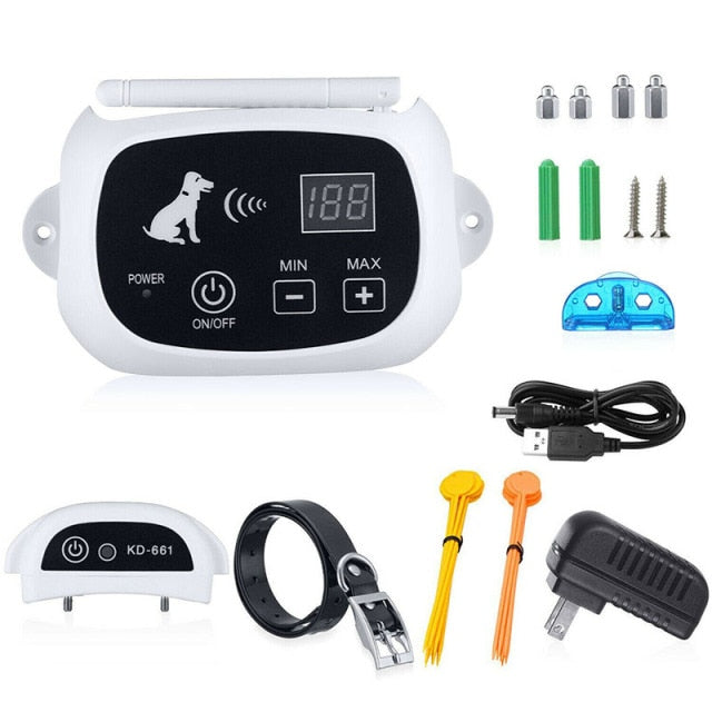 PetControl: Veilig & Draadloos Huisdieren Beheersysteem met Instelbaar Bereik