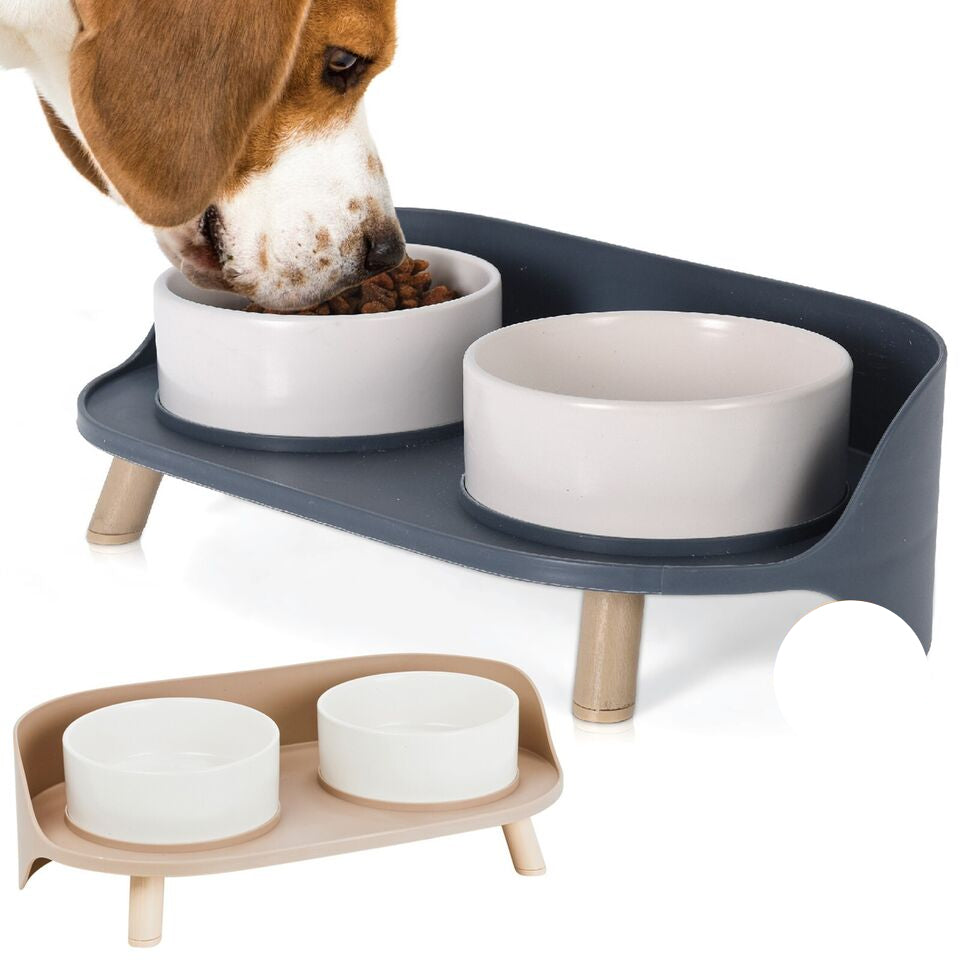 FlexiFeast | Verhoogd Voedingsstation voor Grote Honden met Antislip Basis