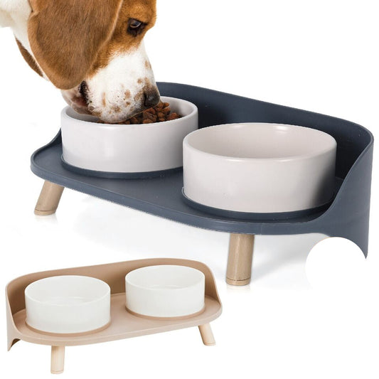 FlexiFeast | Verhoogd Voedingsstation voor Grote Honden met Antislip Basis